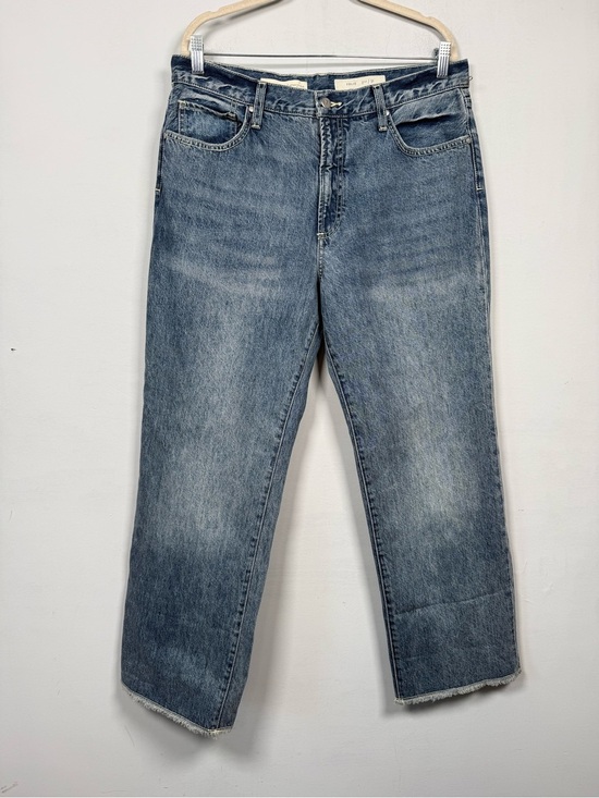 Pilcro and the Letterpress Denim - Anthropologie Pilcro Folio Relaxed High-Rise Cropped Jeans Size 31 NWT